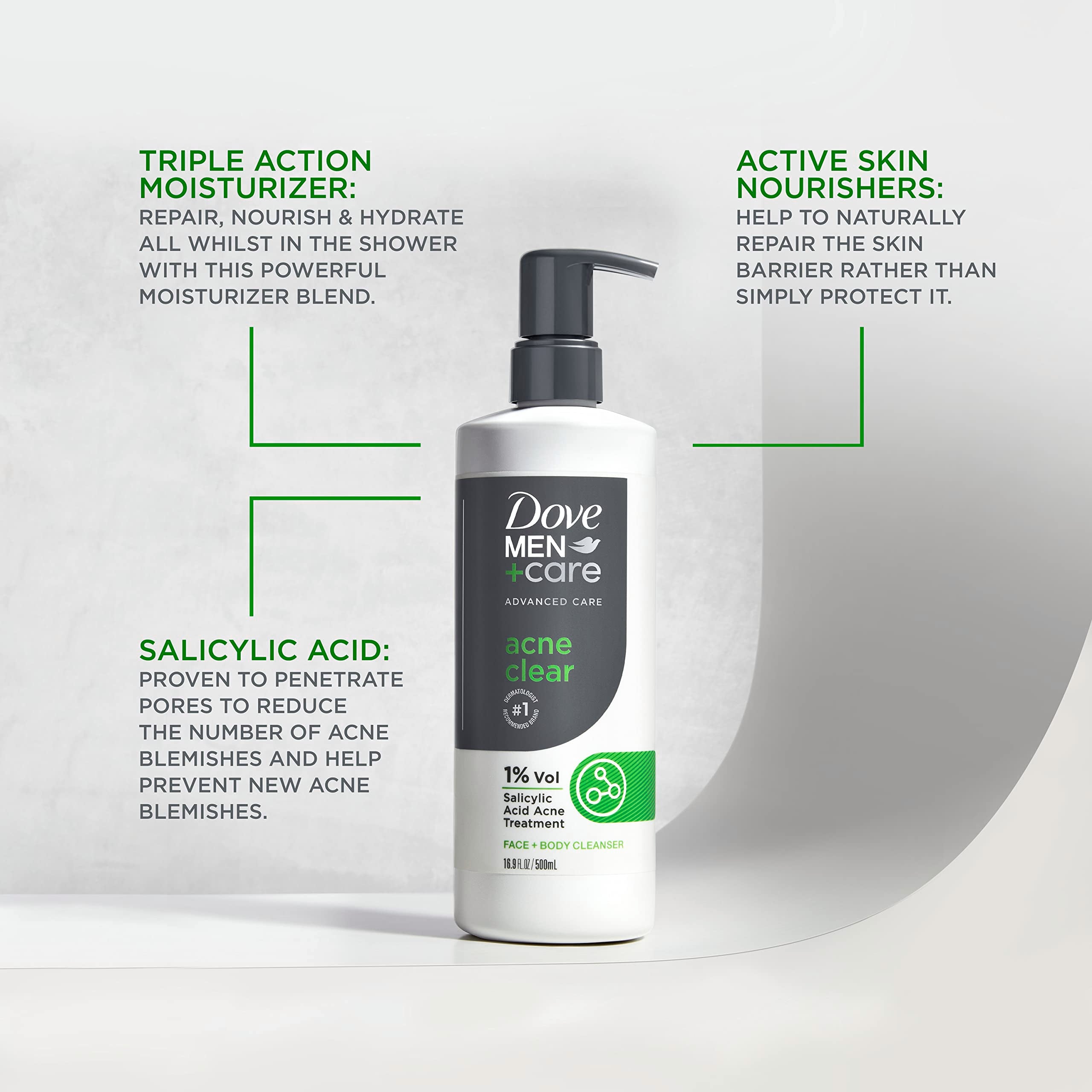PETA Cruelty-Free certification for Dove Men+Care Acne Clear