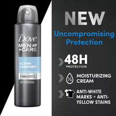 Dove Men+Care quarter moisturizer technology illustrates skin comfort.