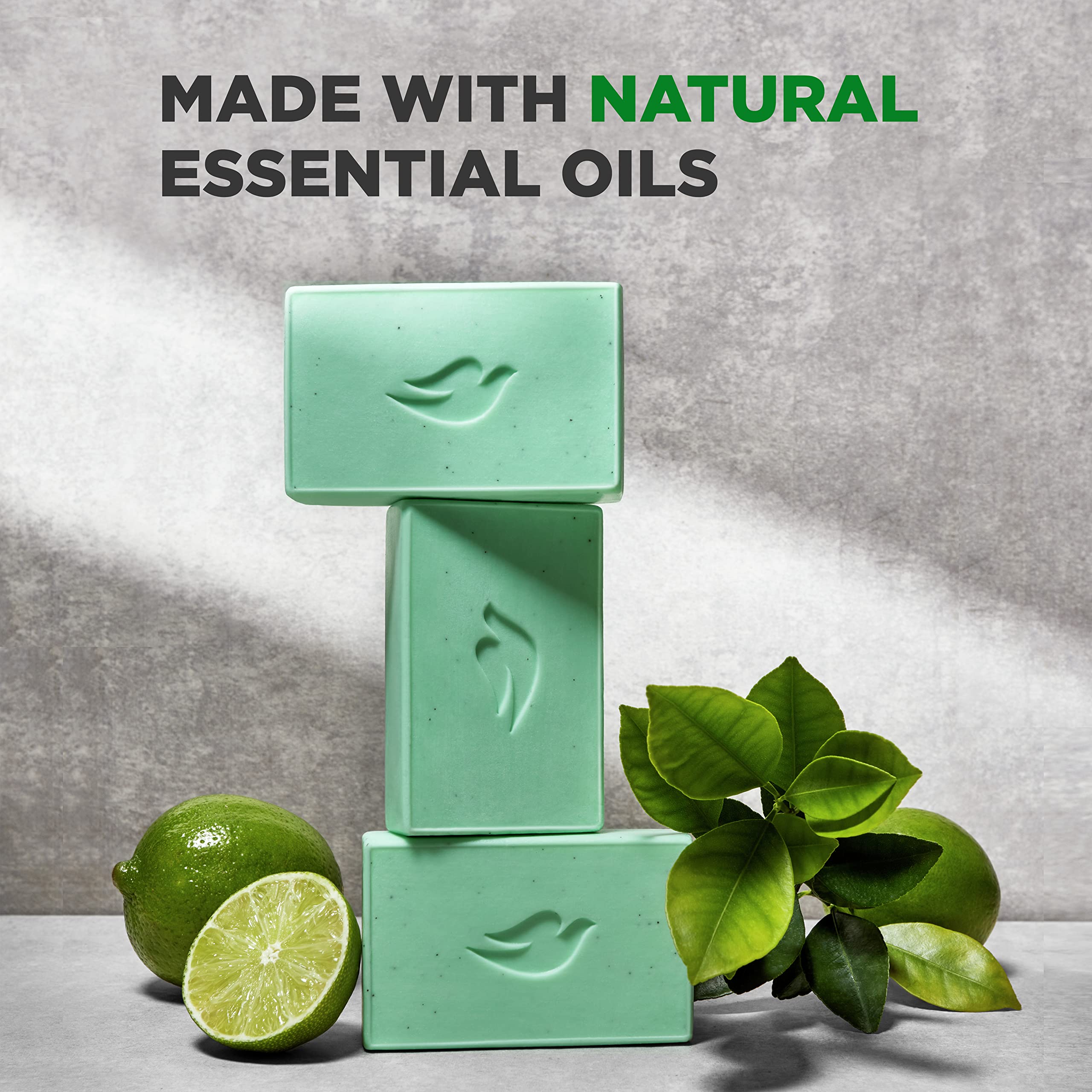 Dove Men+Care reinvigorating lime scent closeup