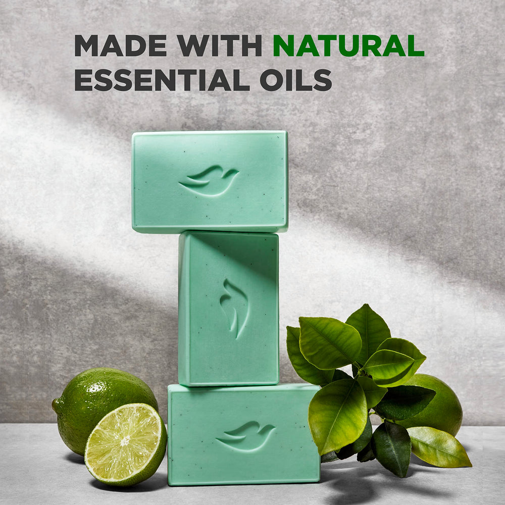 Dove Men+Care reinvigorating lime scent closeup