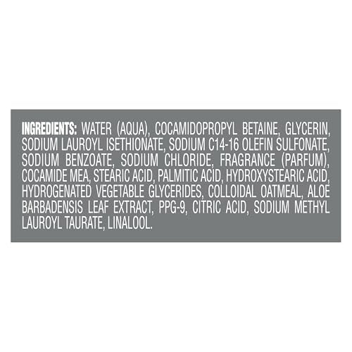 DOVE MEN + CARE Sensitive Skin shower routine conveys refreshed, hydrated skin feel.
