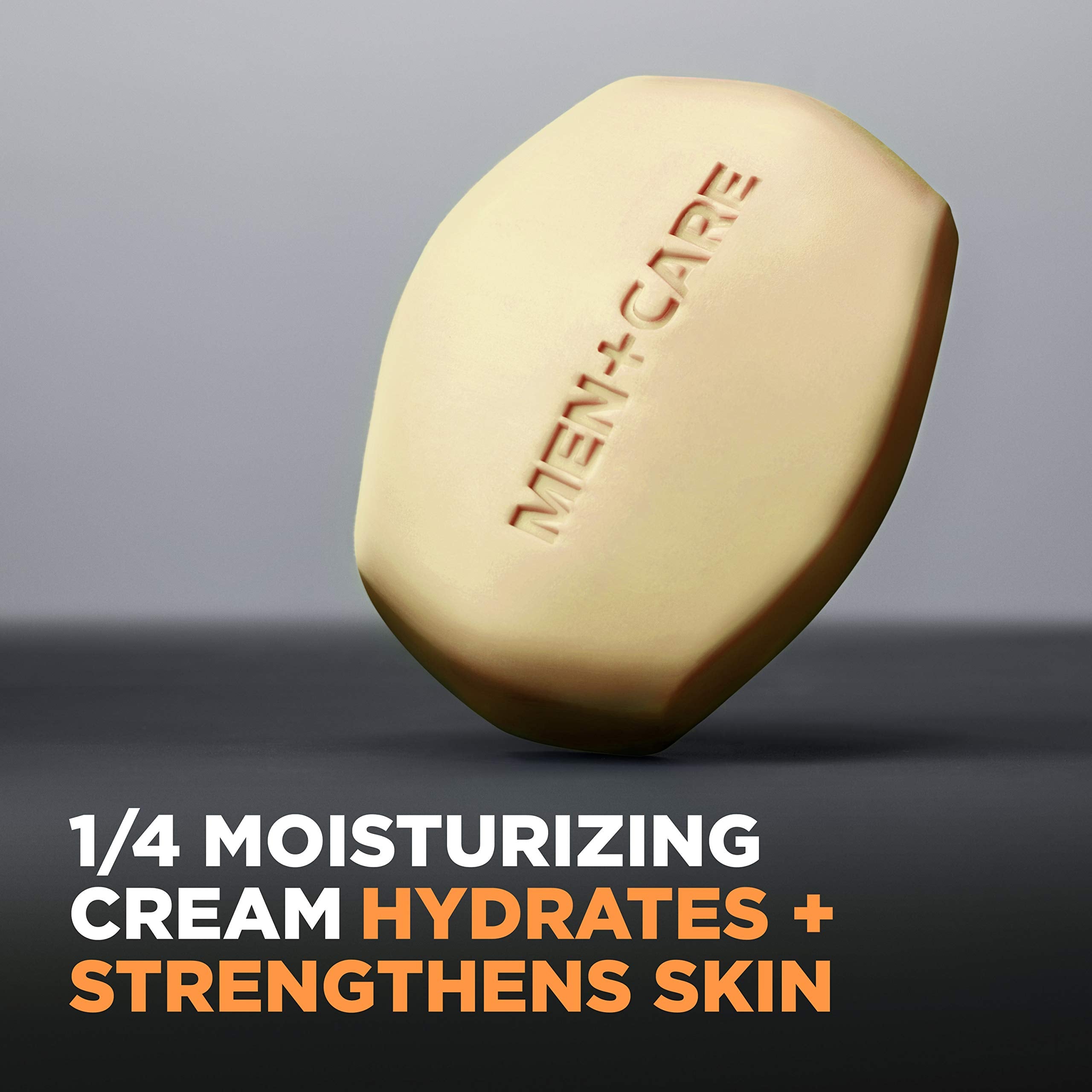 Dove Men+Care Skin Defense Bar cream detail emphasizing moisturizing cream