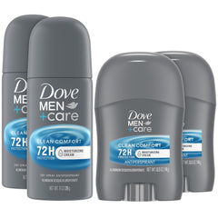 Dove Men+Care travel stick antiperspirant provides reliable protection while traveling