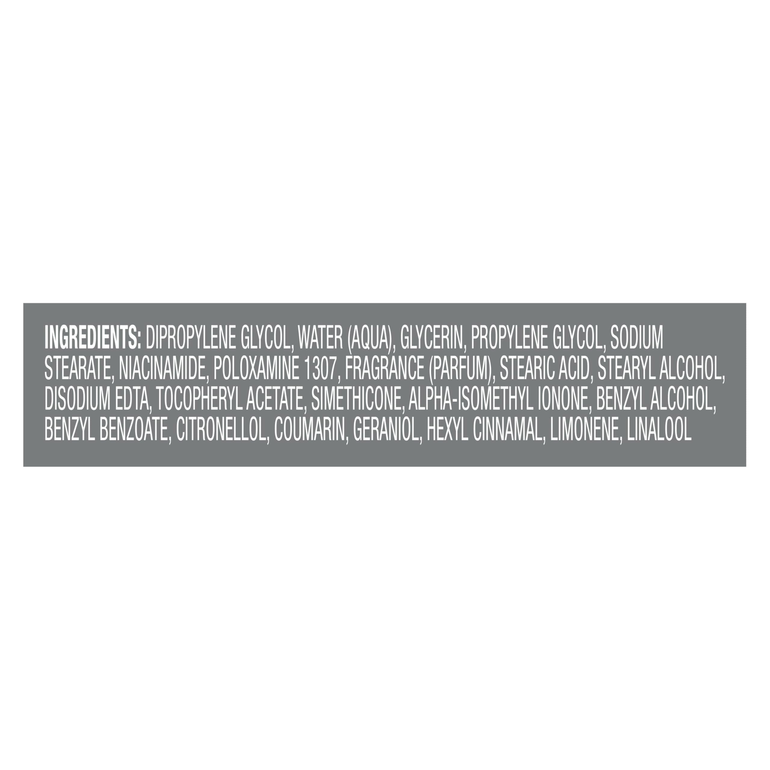 DOVE MEN+CARE Wild Eucalyptus outer label with clear ingredient messaging