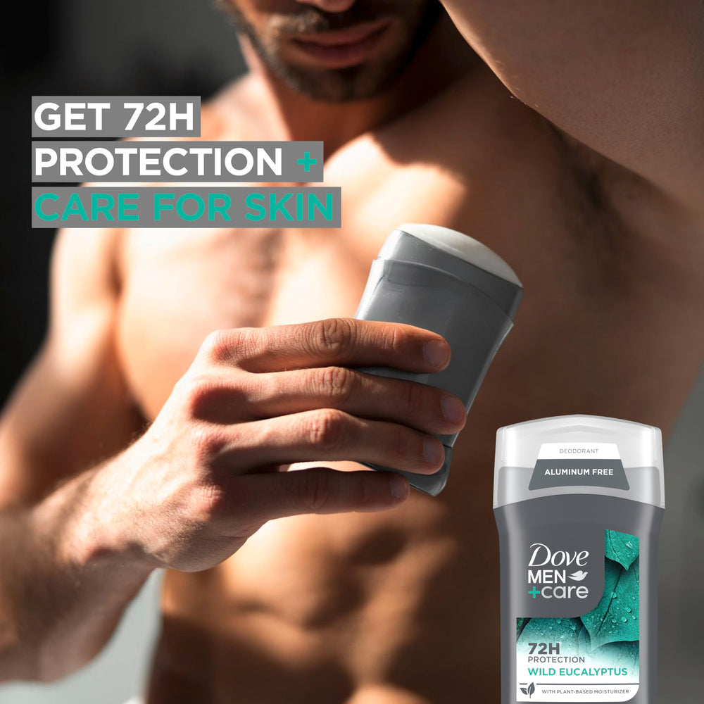 DOVE MEN+CARE Wild Eucalyptus underarm use during workouts and daily wear