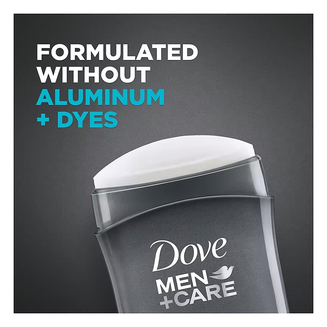 Dove Men+Care moisturizing cream feature shown for skin comfort after use