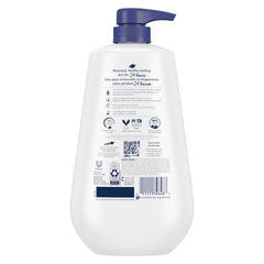 Dove Moisture Renew Blend ingredients highlight skin-natural nourishment and plant-based moisturizers.