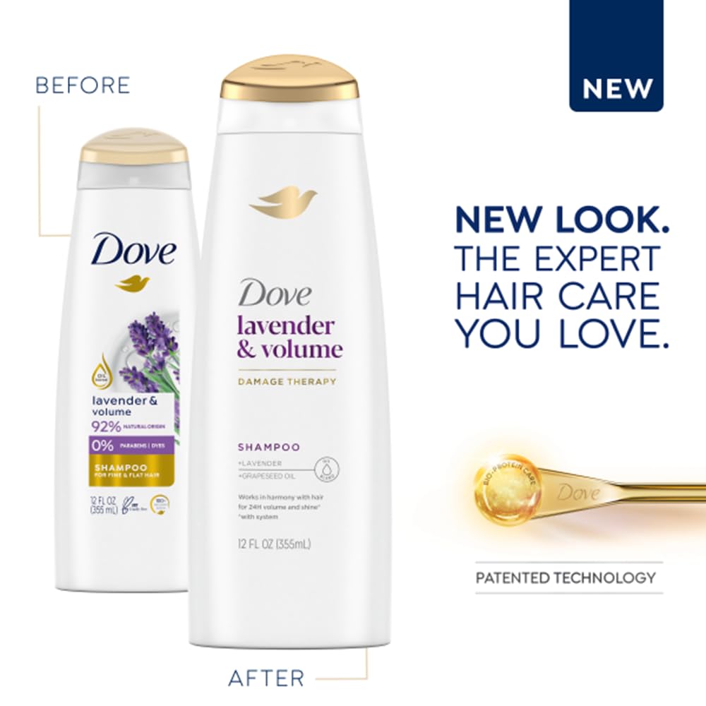 Dove Nourishing Rituals Haircare Thickening set packaging on a clean surface.