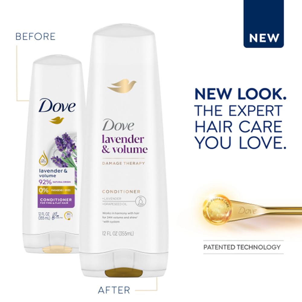 Dove Nourishing Rituals Thickening Shampoo lather shown to cleanse while supporting thicker-looking hair.