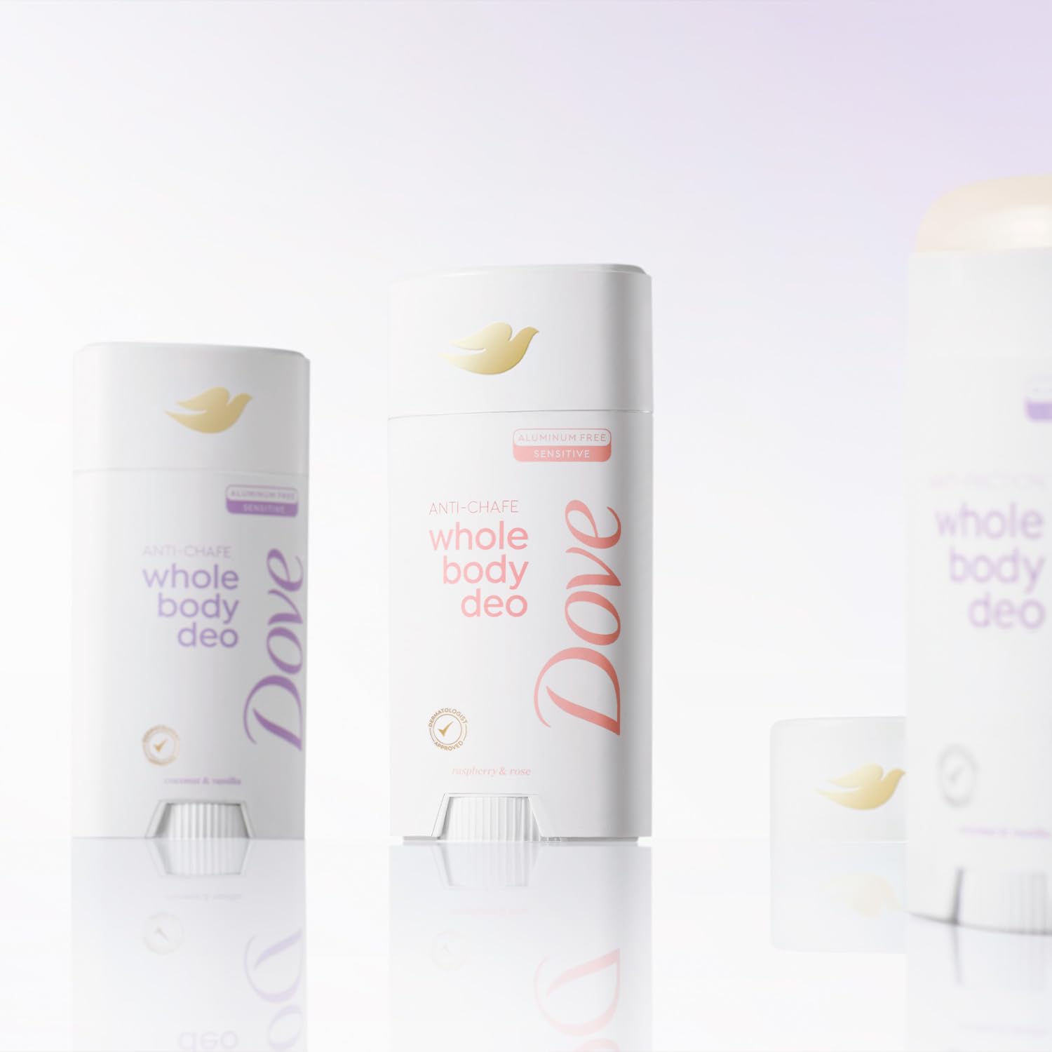 Dove nourishing serum ingredients close-up emphasizes skin-softening benefits