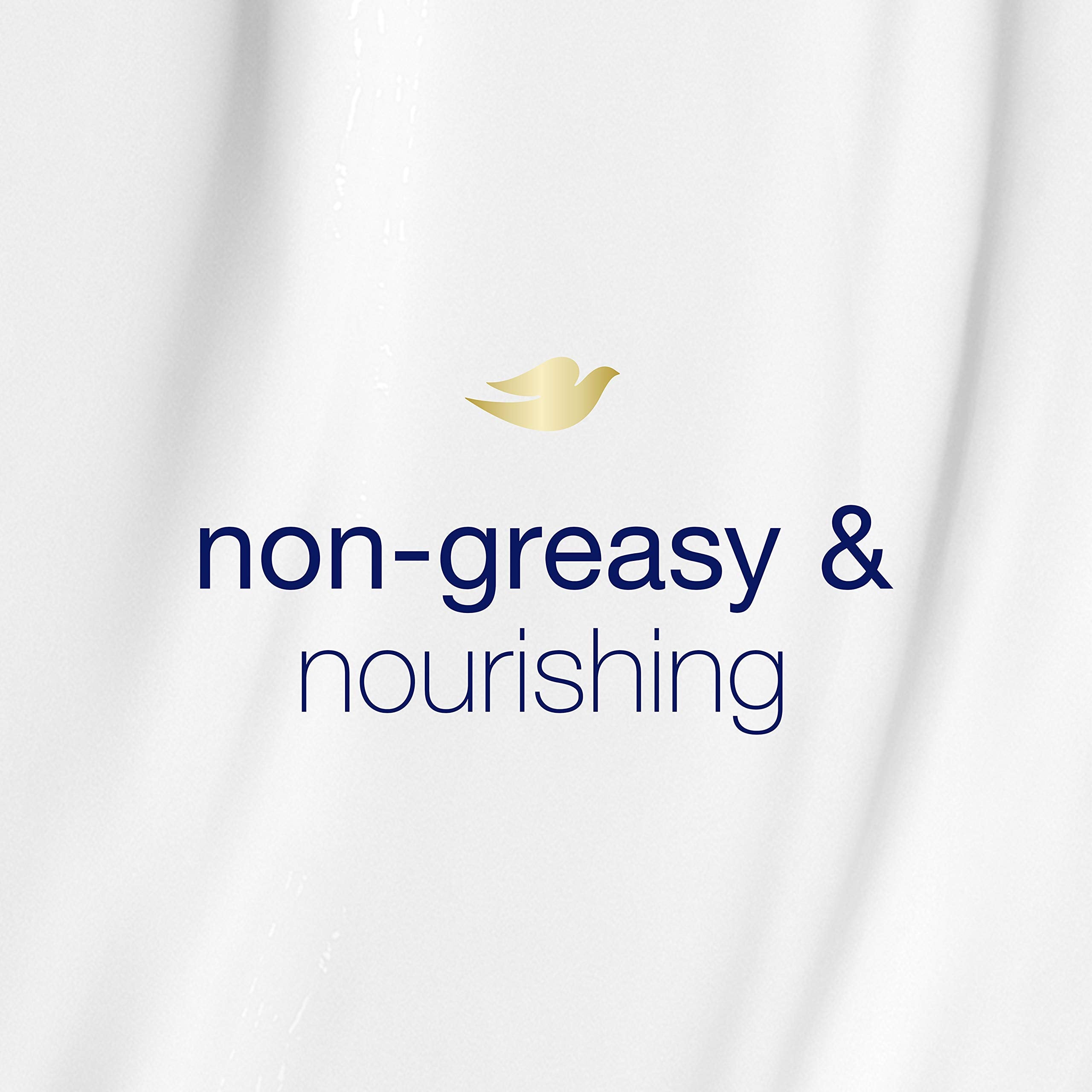 Dove Nutritive Solutions pair-with-shampoo conveys complementary routine for soft, frizz-controlled hair.