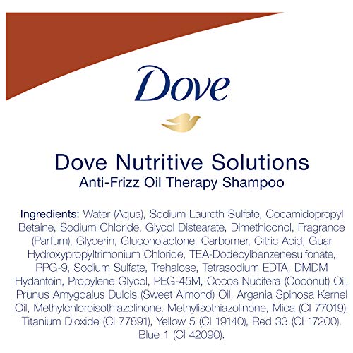 Dove Nutritive Solutions Anti-Frizz Shampoo shower-scene invites daily-use frizz management
