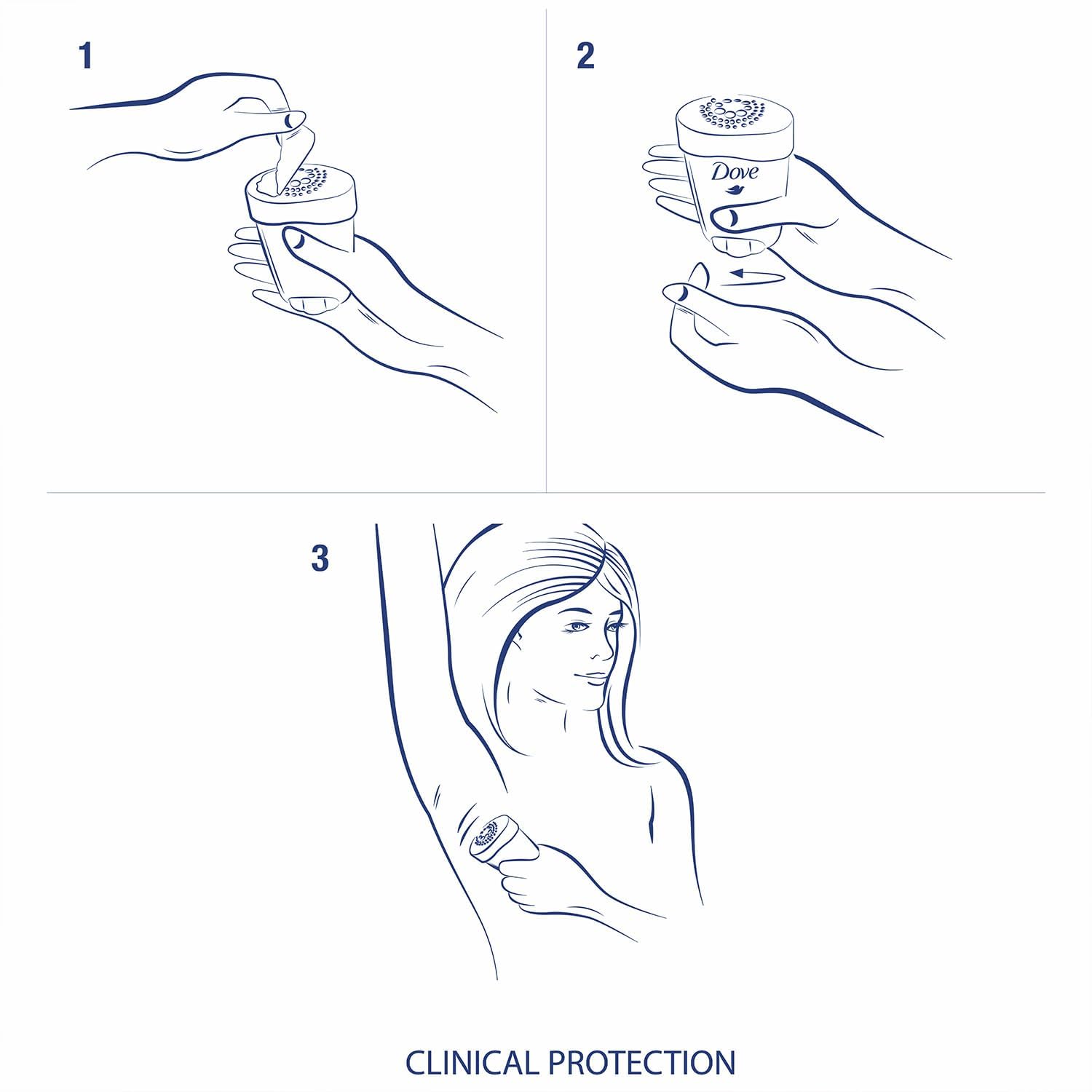 Dove Original Clean cruelty-free deodorant signals ethical protection for daily wear.