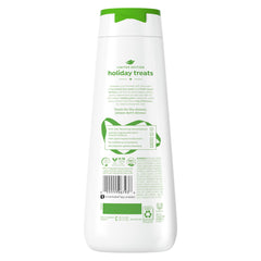 Dove pear harvest back label with ingredients list and usage information