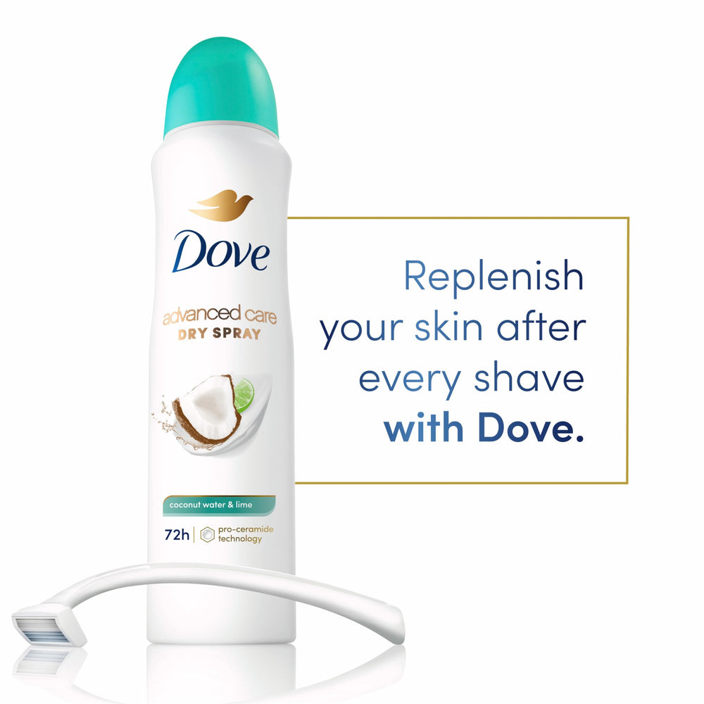 Dove PETA Approved Vegan logo signaling cruelty-free, kind-to-skin antiperspirant.