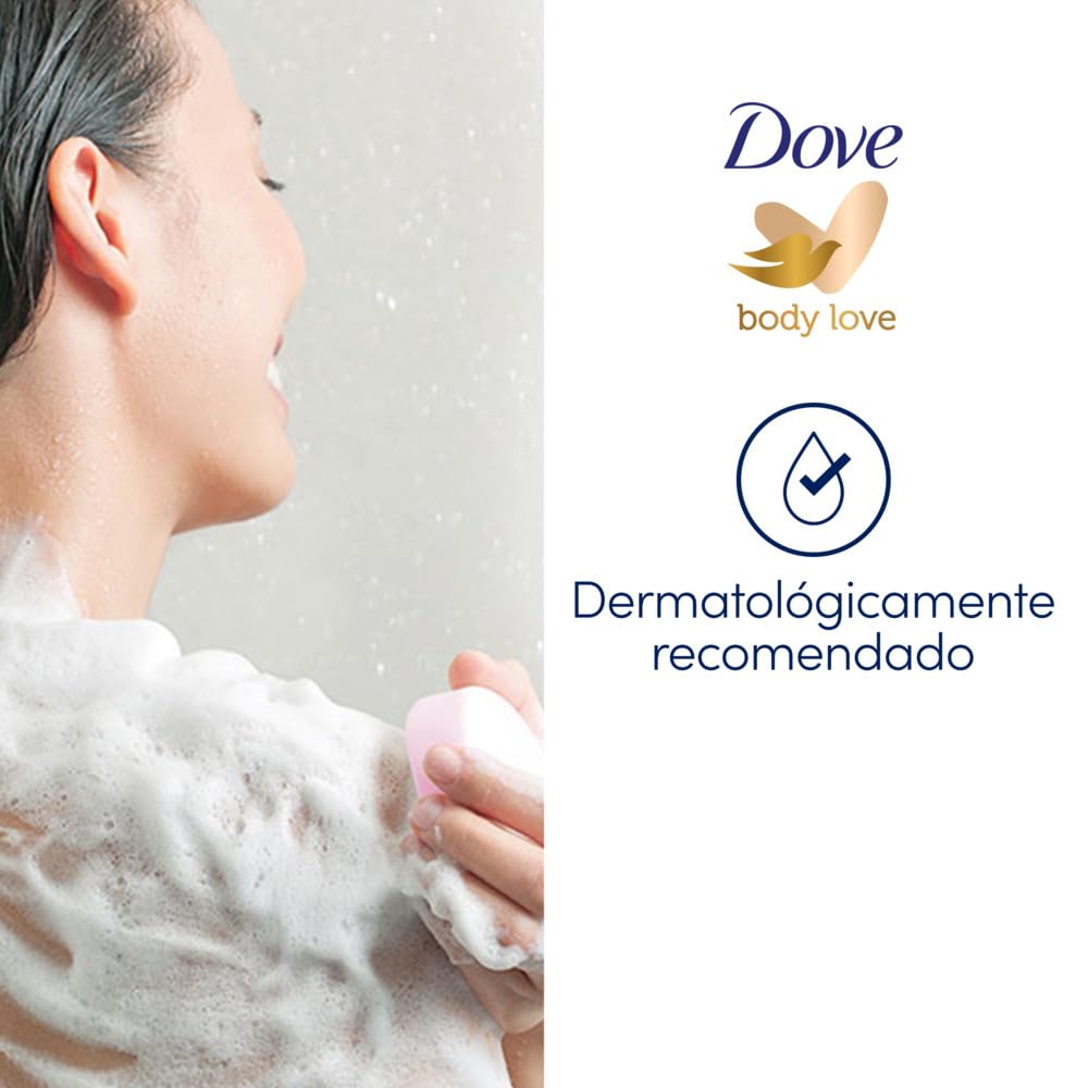 Dove Pink Rosa soap on sink beside towel