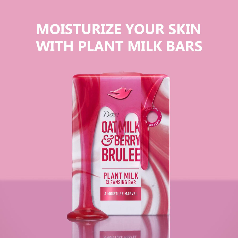 Dove cleansing bar on body—softening lather enhances daily routines.