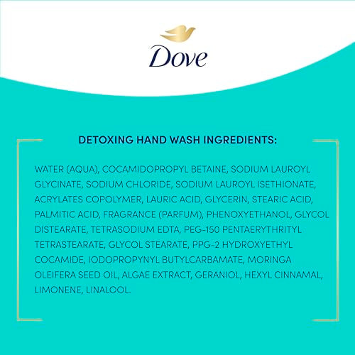 Dove Prebiotic Boost Hand Wash 12oz bottle ready for daily use