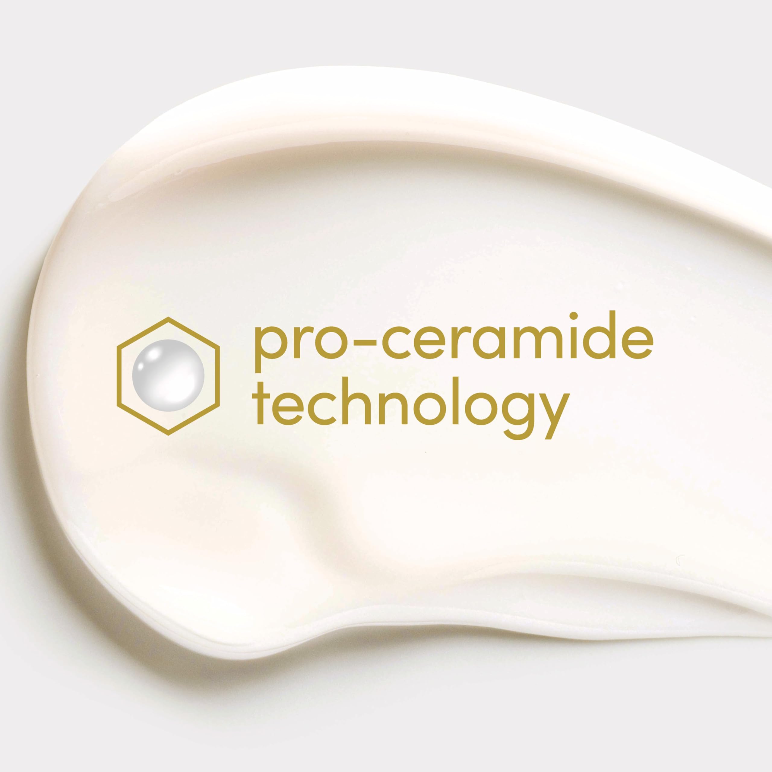 Dove Pro Ceramide Technology skin barrier illustration emphasizing ceramide boost after shaving.