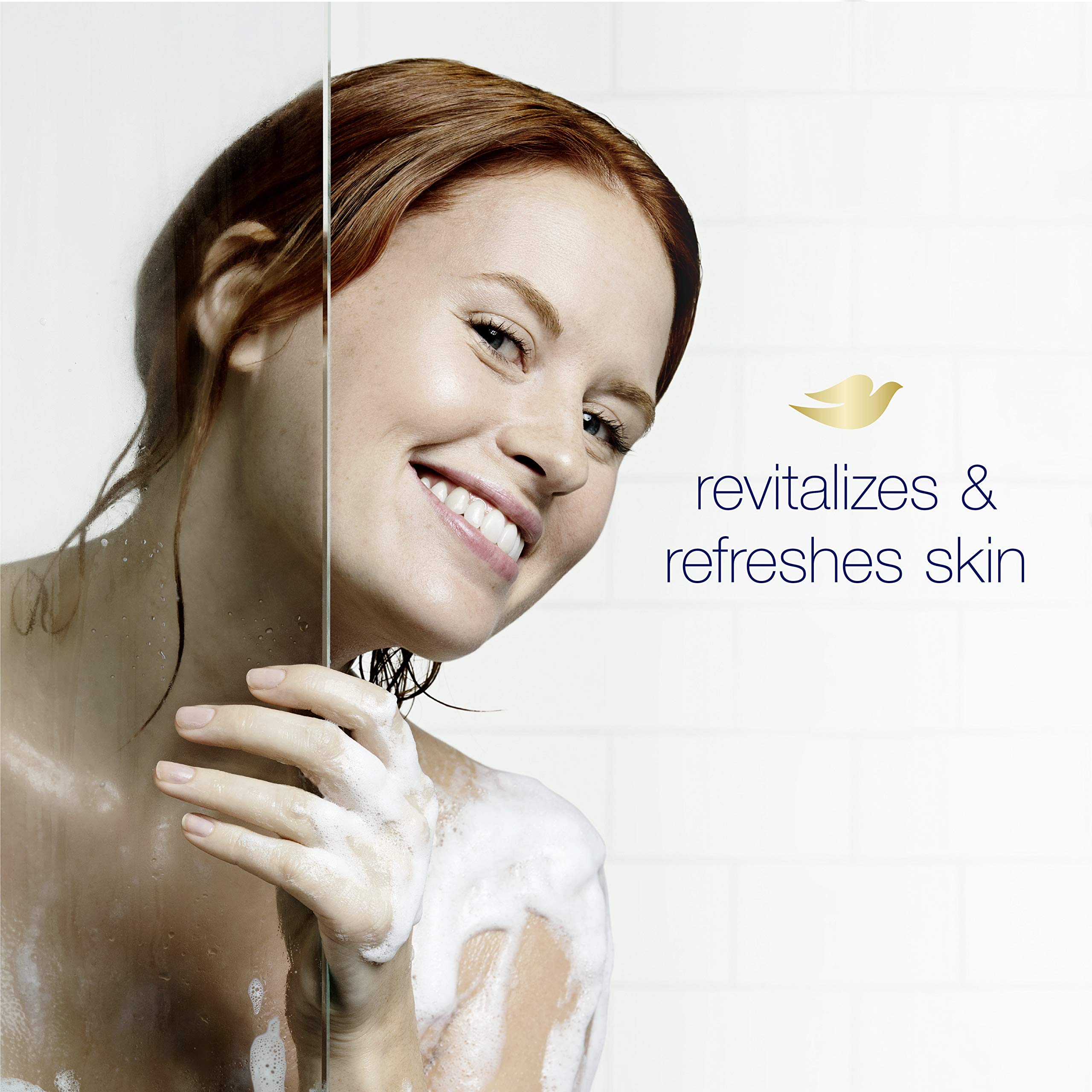 Dove Refreshing Body Wash cruelty-free seal and ethical cleansing