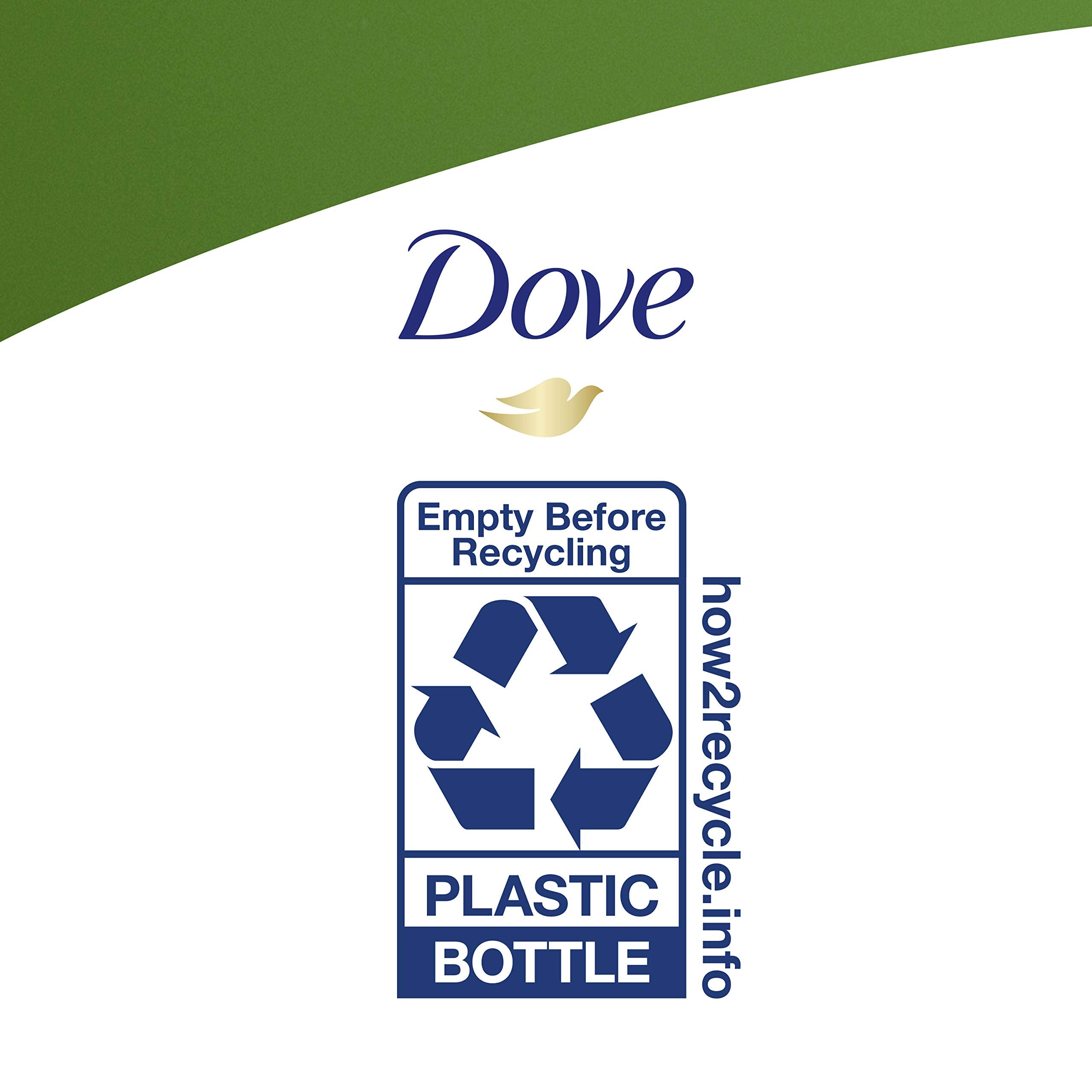 Dove Refreshing Body Wash after-shower look on soft, healthy-looking skin