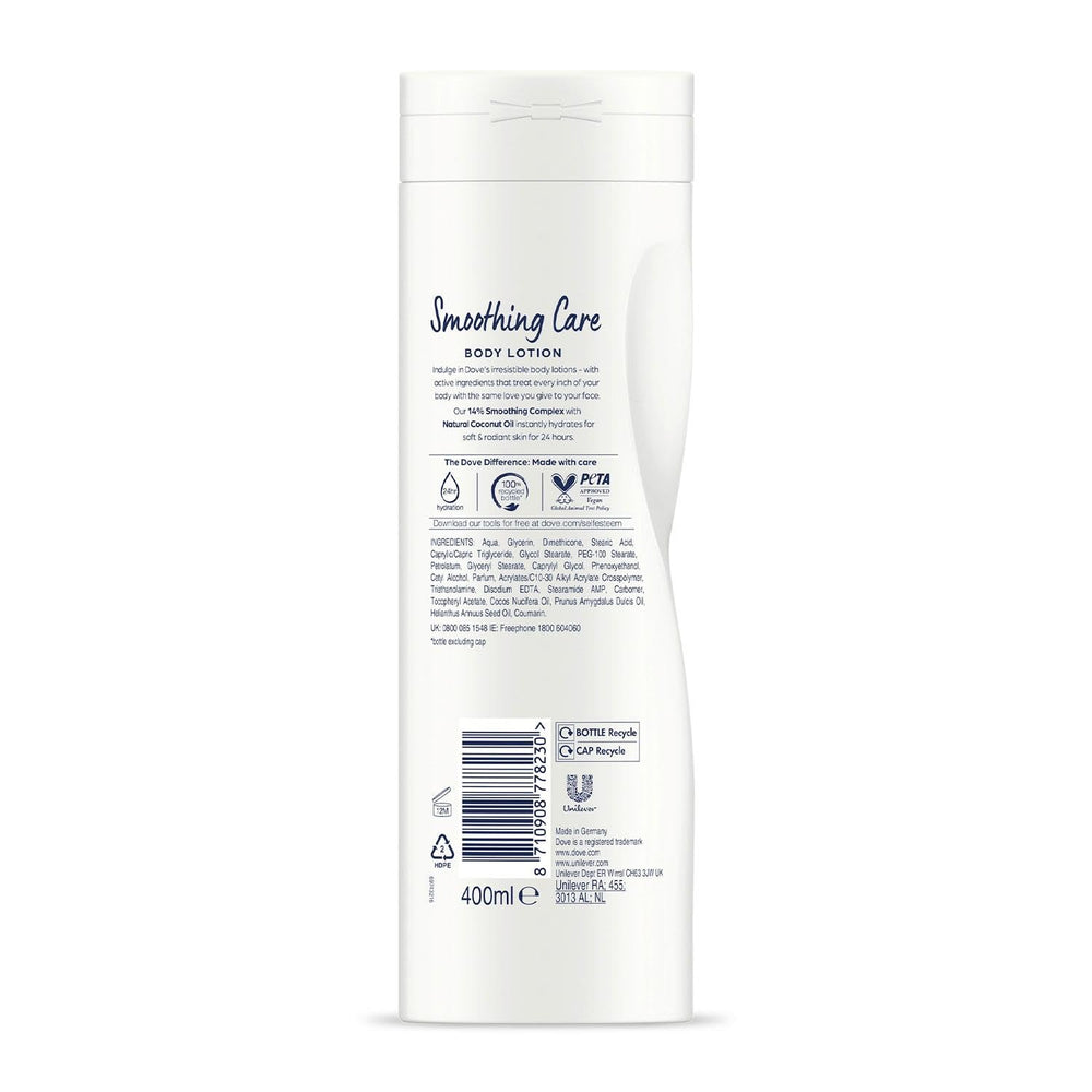 Dove Body Lotion Restoring Ritual creamy-scent close-up highlights soothing fragrance for daily self-care.