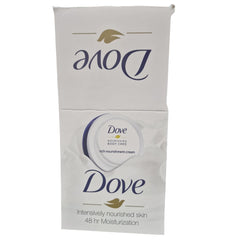 Dove Rich Nourishment Cream application on skin demonstrates smooth absorption.