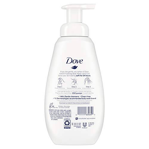 Dove Shower Foam Shea Butter foamy-lather close-up shows airy texture and creamy cleanse.
