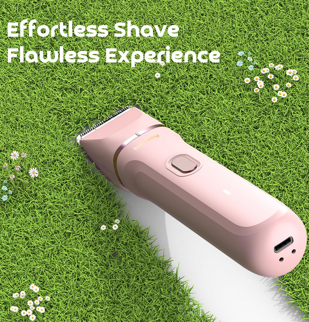 Dovety bikini trimmer IPX7 waterproof for shower use