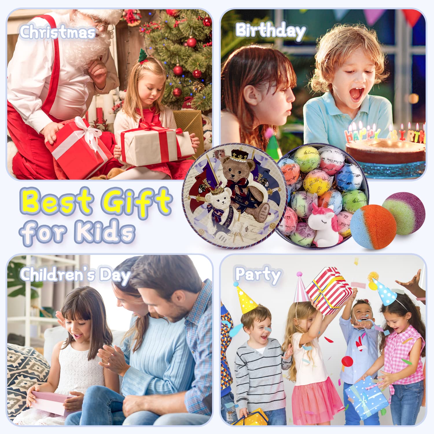 DOVIPE kid-friendly bombs use natural ingredients for a gentle, enjoyable experience.