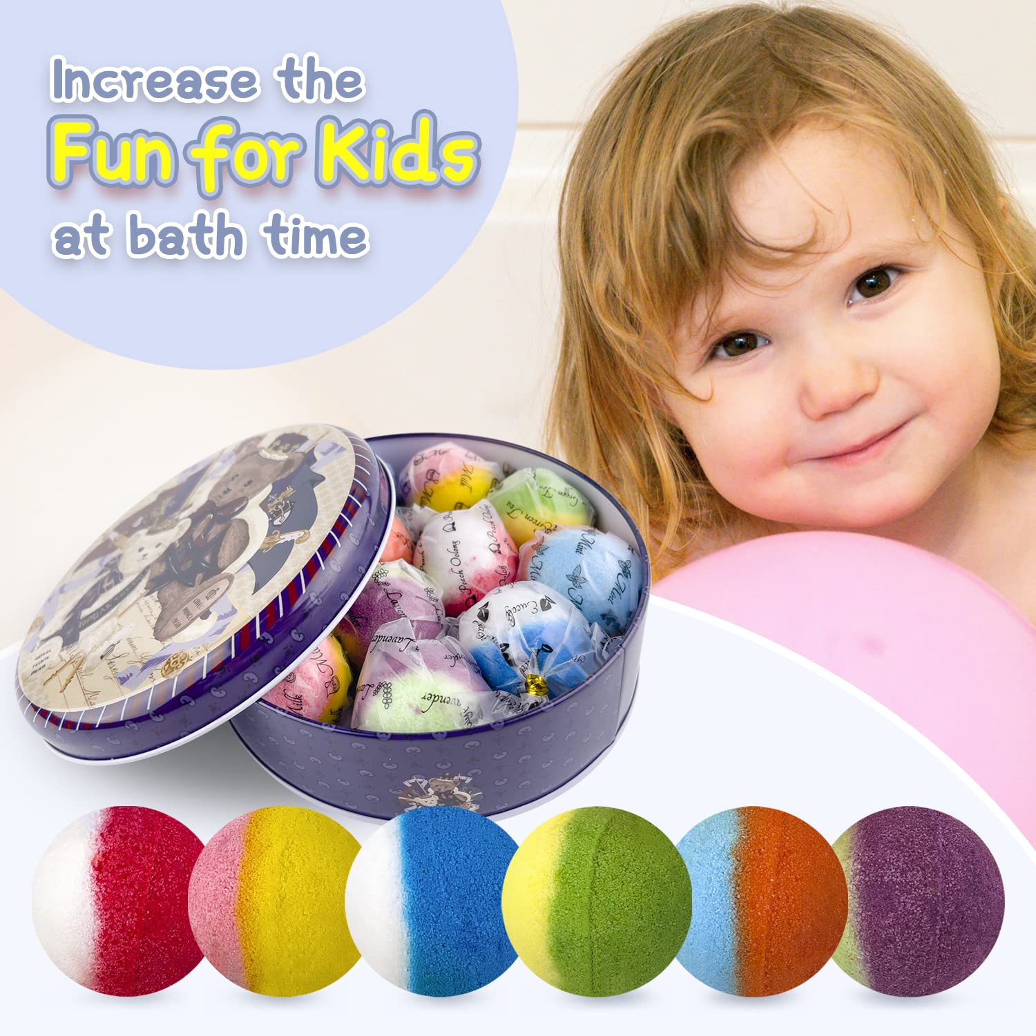 DOVIPE 12-piece gift set ships in a pretty tin box for gifting.