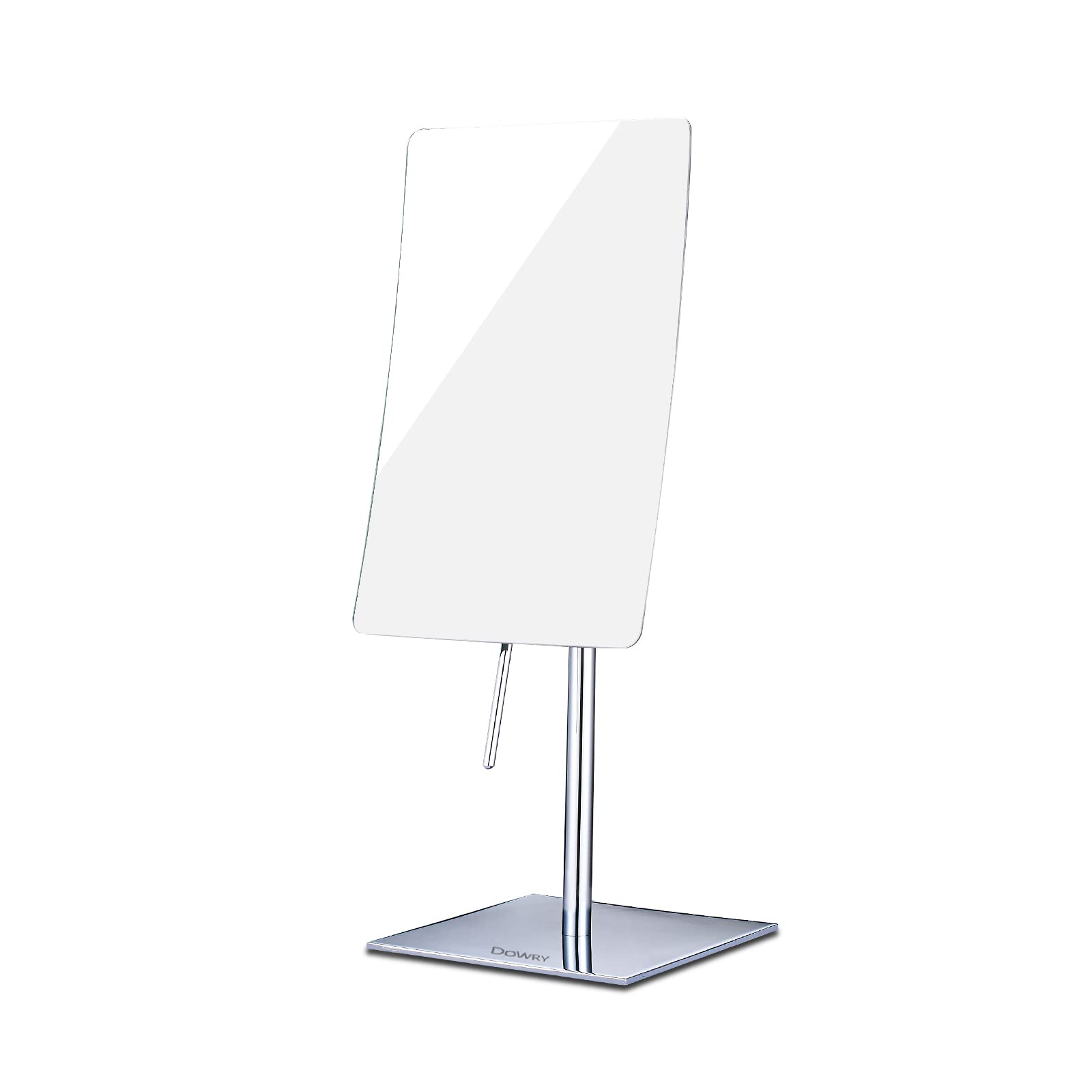DOWRY 5X tabletop magnifying mirror front view for precise makeup application and detail