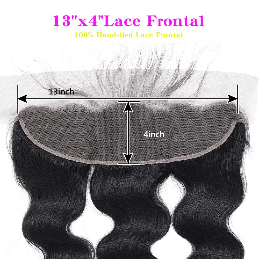 Dowstalgirl 10-inch frontal extension shows easy styling with pre-plucked hairline.