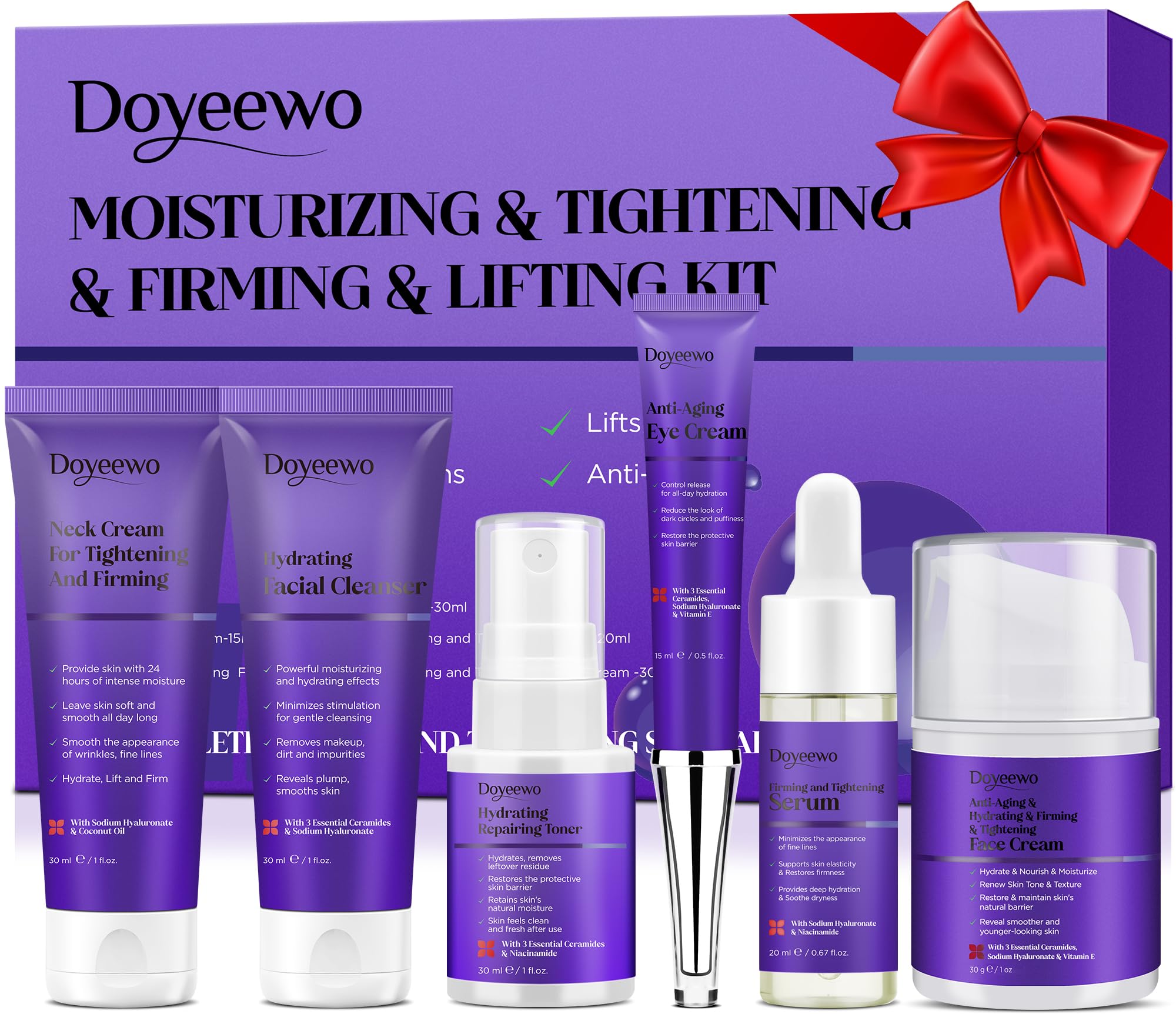 DOYEEWO face cleanser image showing gentle cleansing for refreshed skin