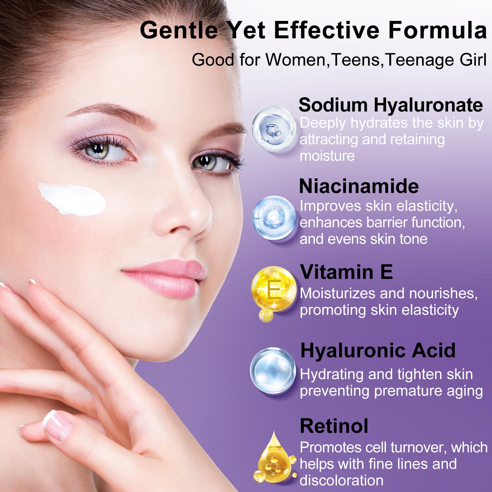 DOYEEWO serum bottle image suggesting plumping hydration and radiance