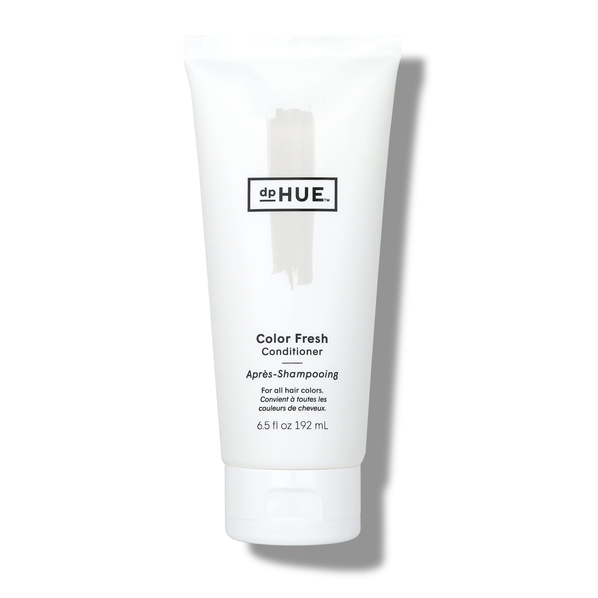dpHUE Color Fresh Conditioner bottle front demonstrates color-safe hydration for color-treated hair