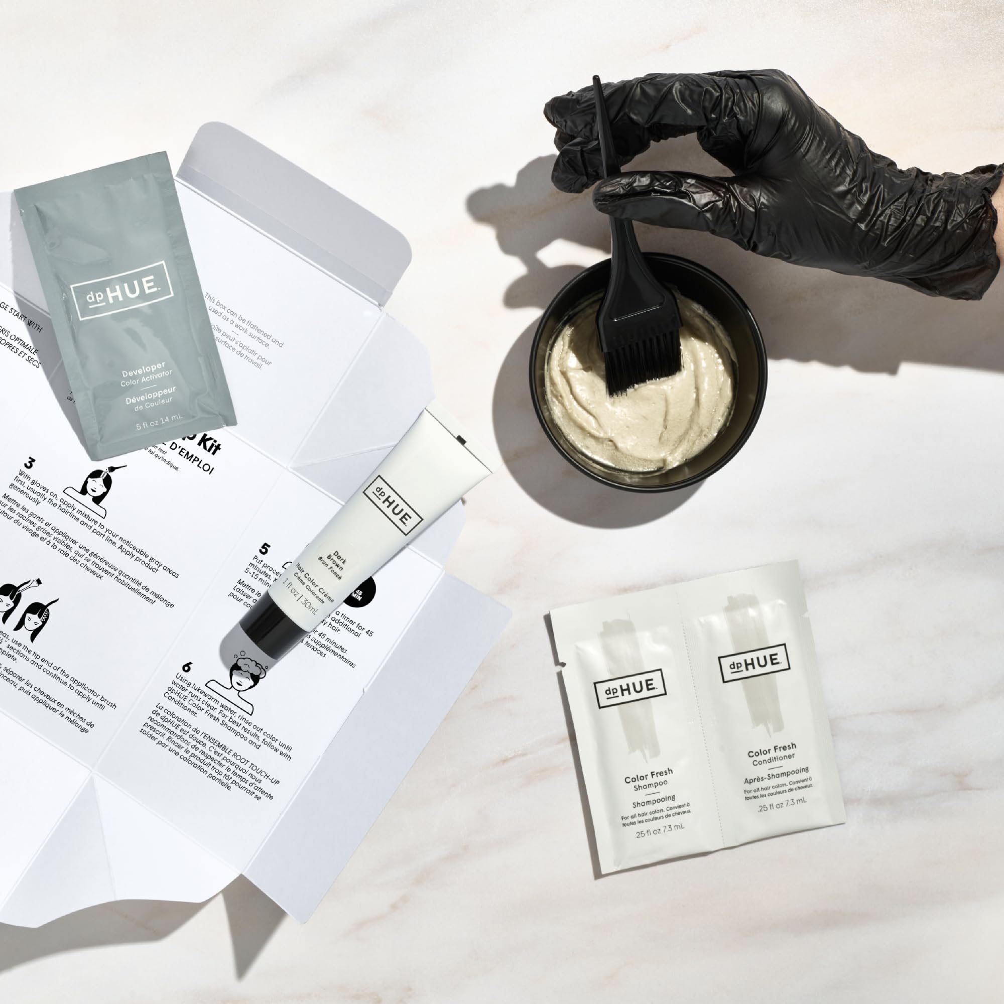 dpHUE Root Touch-Up Kit two applications in one kit for value