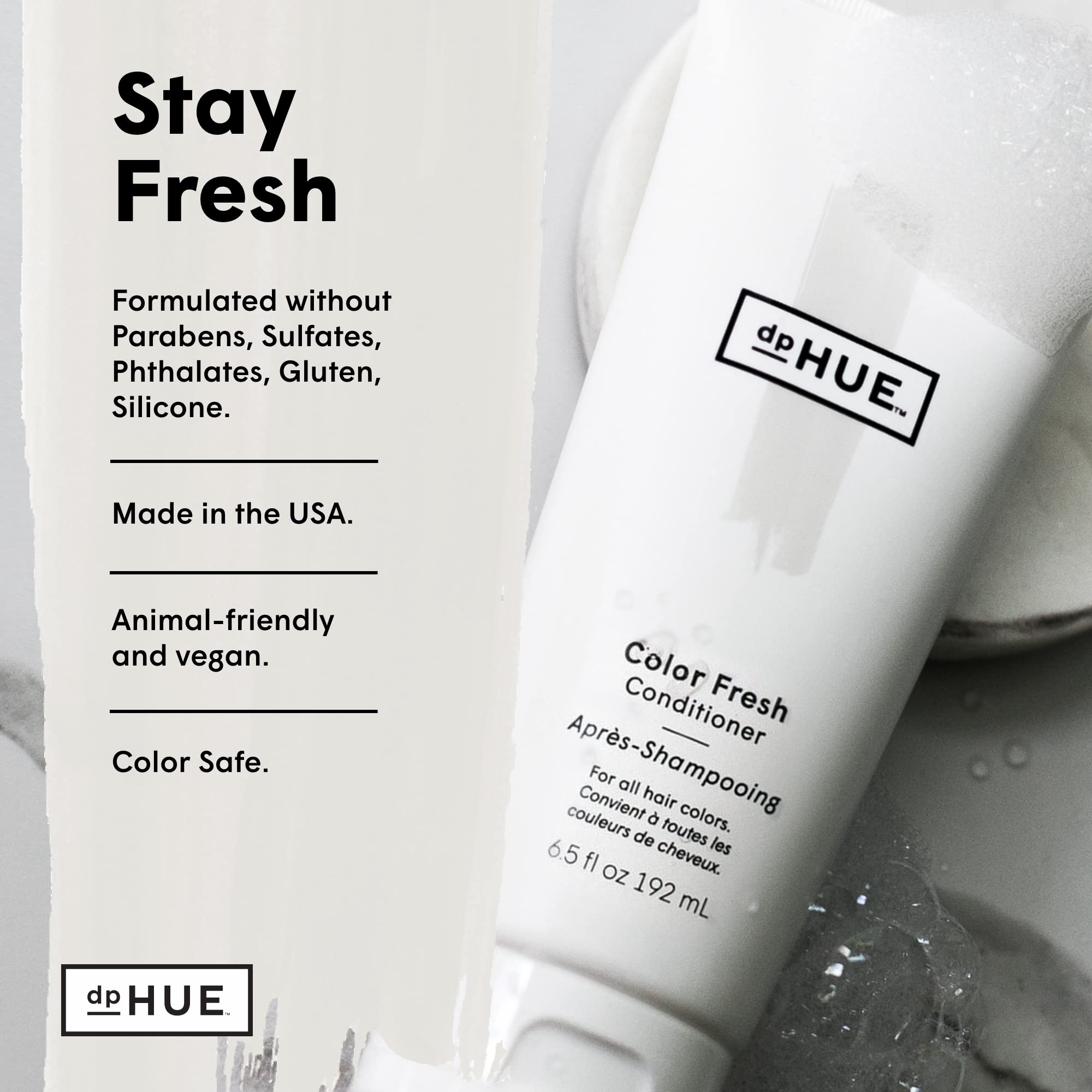 dpHUE sunflower seed extract closeup emphasizes color protection benefits