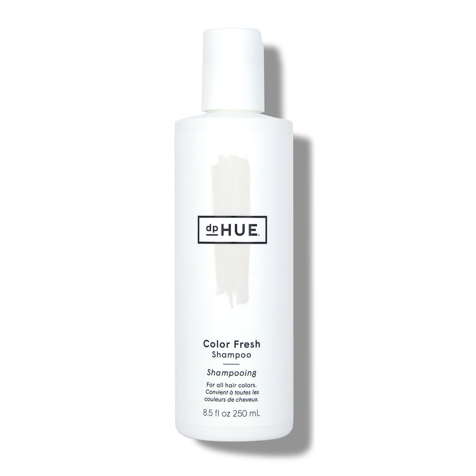 dpHUE Color Fresh Shampoo bottle front showing color-safe formula for vibrant hair