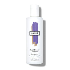 dpHUE Cool Blonde Shampoo bottle highlights sulfate-free, color-safe formula for cool-toned hair.