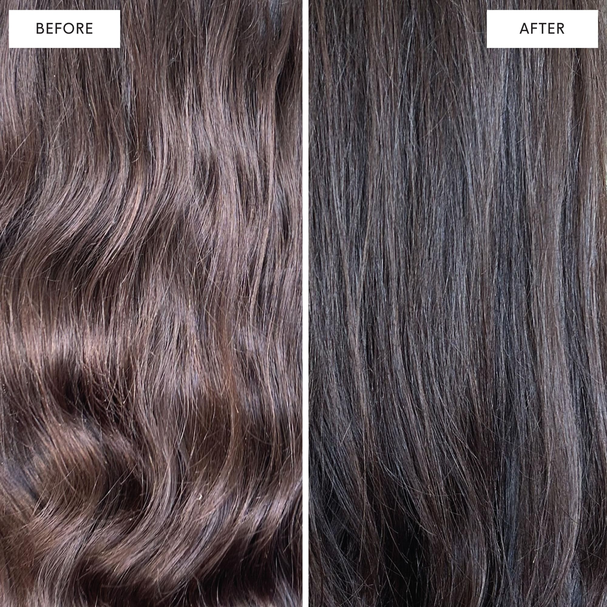 dpHUE Cool Brunette Shampoo silk-proteins nourish hair and prevent breakage.