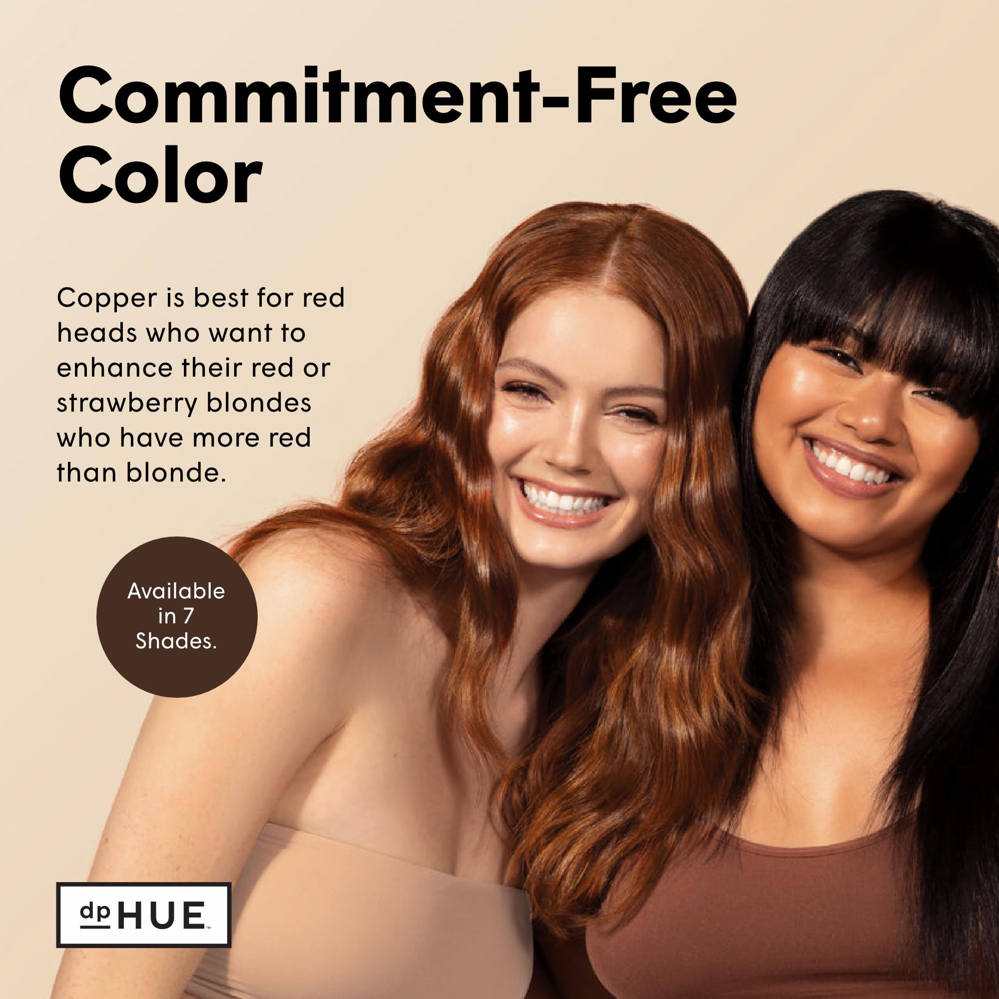 dpHUE Glossy Glaze on color-treated hair for healthy glow.
