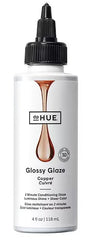 dpHUE Glossy Glaze Copper bottle for salon-inspired shine in the shower.