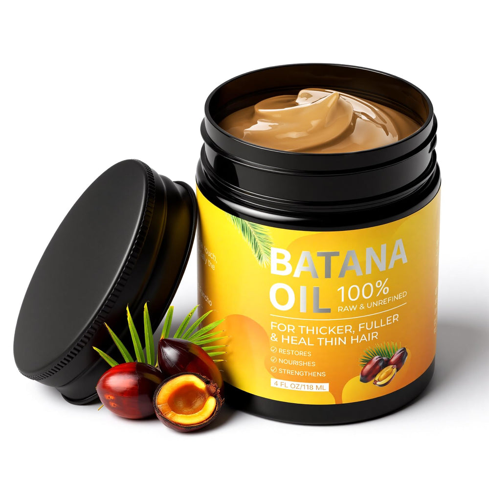 DR.Afanyr Batana Oil bottle pour for hair growth support