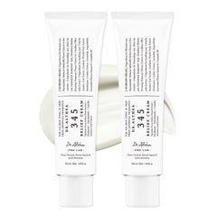 Dr.Althea 345 Relief Cream bottle close-up showing a silky, non-greasy moisturizer for daily use