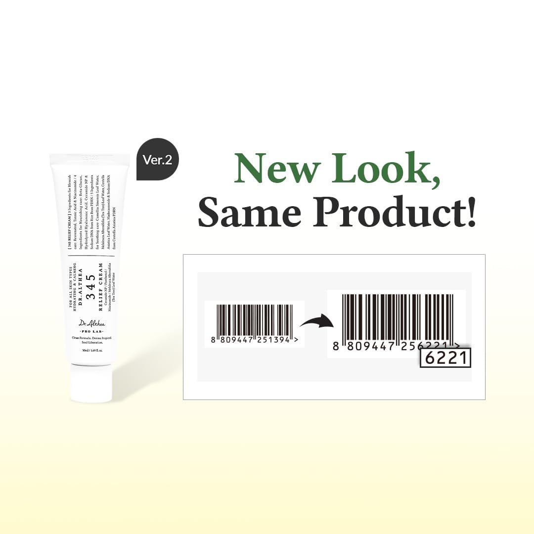 Dr.Althea 345 Relief Cream ceramide and hyaluronic acid provide deep hydration