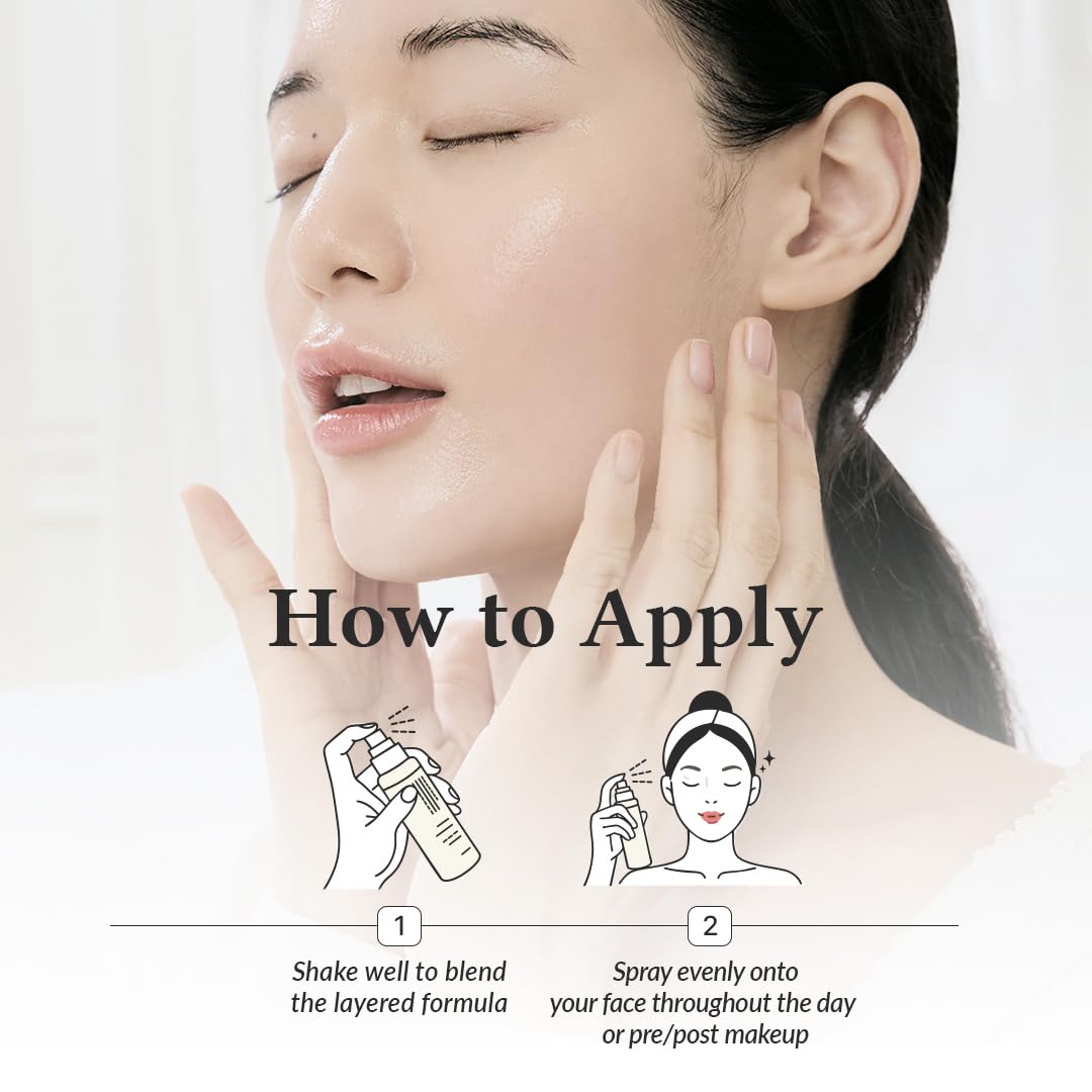 Dr.Althea 345 Relief Cream Mist panthenol nourishes while refreshing complexion