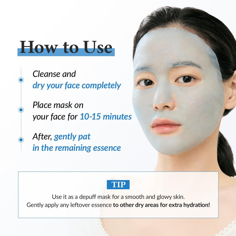 Dr.Althea Aqua Blue Hydration Mask vegan-label closeup communicates cruelty-free, fragrance-free benefits.
