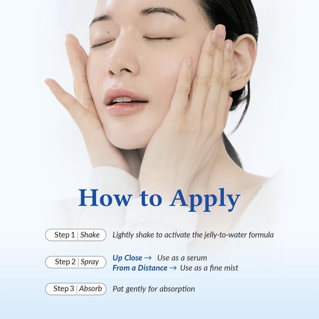 Dr.Althea Aqua Marine Jelly Mist ingredient focus on xylitol and triple HA hydration.