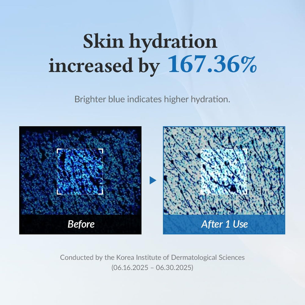 Dr.Althea Aqua Marine Watery Cream featuring panthenol helps lock in moisture.